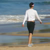 walking at Manly Beach